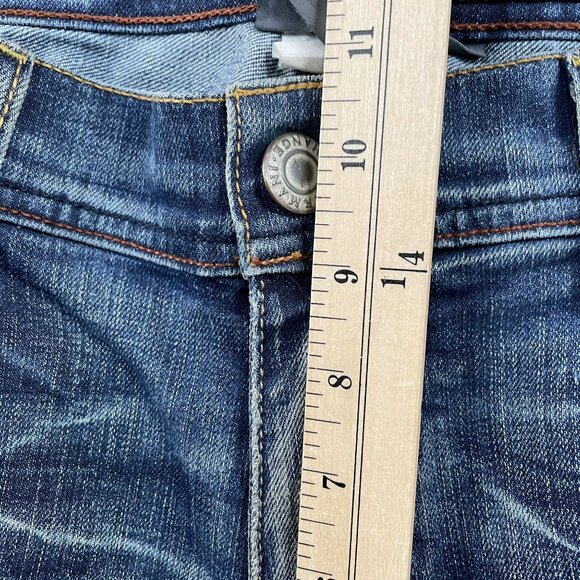 Armani Exchange Jeans Mens 34x34 Distressed Straight Leg Denim - Picture 10 of 11